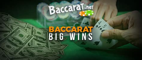 Baccarat's Biggest Wins .